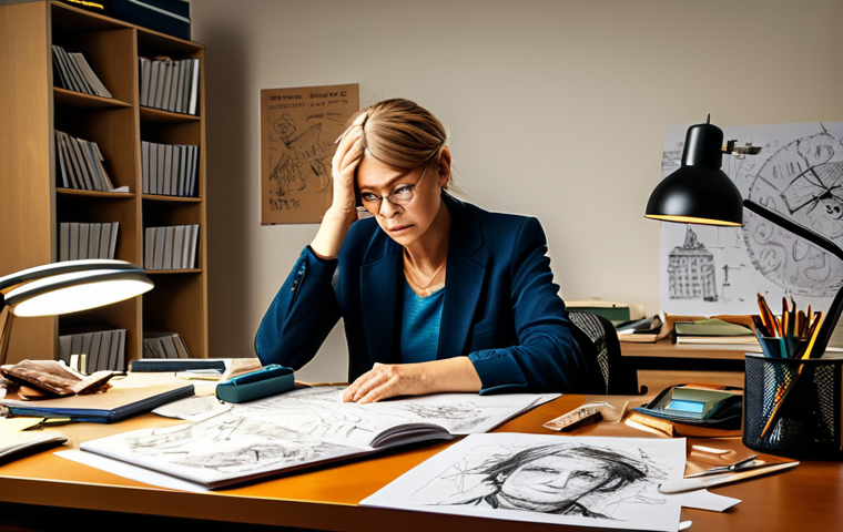 **

"A designer looking stressed at a cluttered desk, surrounded by sketches and half-finished models, a clock showing a deadline looming, emphasizing poor time management. Realistic style, warm lighting, office setting, safe for work, appropriate content, fully clothed, professional, perfect anatomy, natural proportions."

**